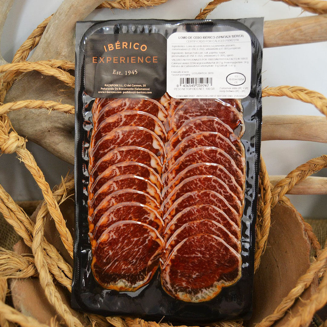 Lomo de Cebo 50% Ibérico - LONCHEADO