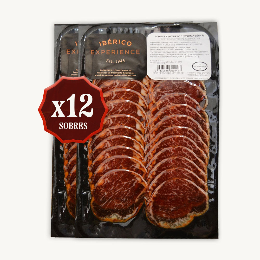 Lomo de Cebo 50% Ibérico - LONCHEADO