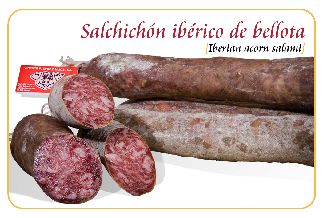 Salchichón de Bellota Ibérico - MEDIA PIEZA