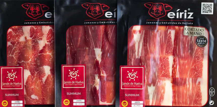 Jamón de Bellota 100% ibérico en Atmósfera - CORTADO A MANO